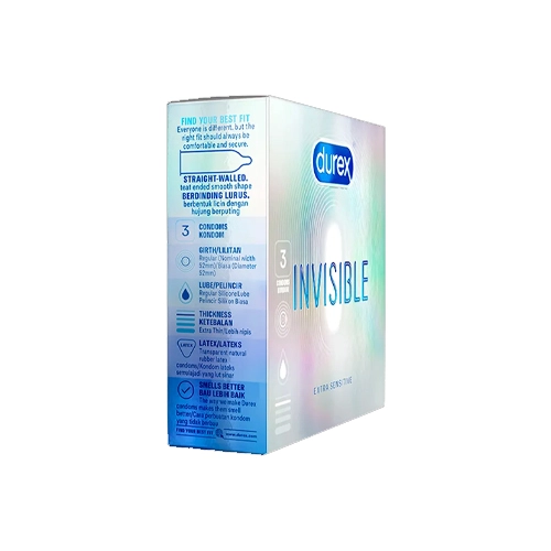 Durex Invisible Condoms Pack Of 3 - Image 3