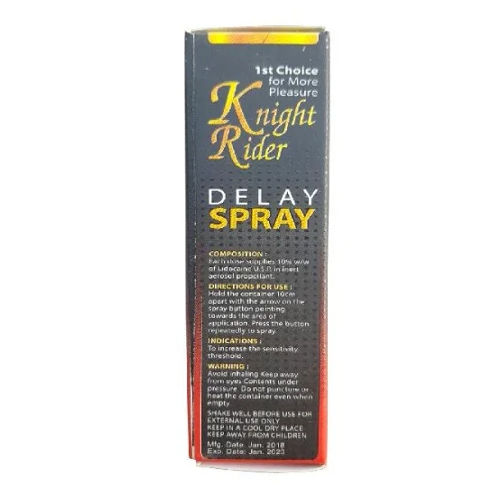 Knight Rider Delay Spray 15ml (Lidocaine) - Image 3