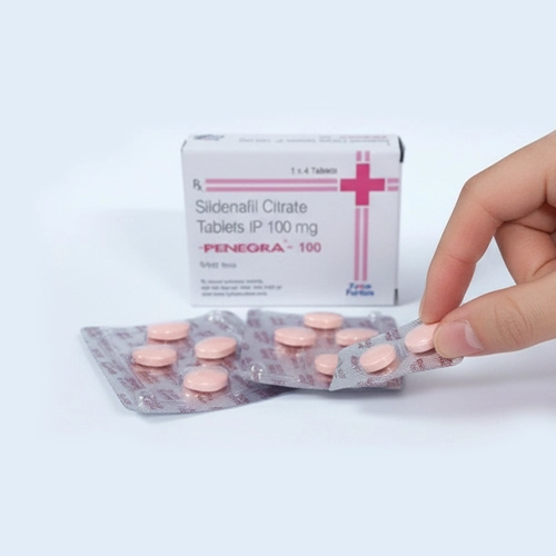 Penegra 100mg Tablets (Sildenafil) Pack of 4 Strip - Image 2