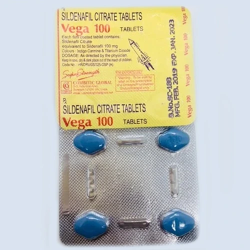 Vega 100mg Delay Tablets For Man