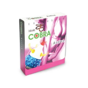 Cobra Condoms Black Cobra –  Active