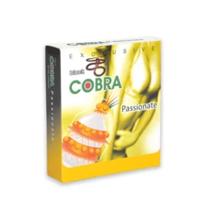 Cobra Condoms Black Cobra – Passionate
